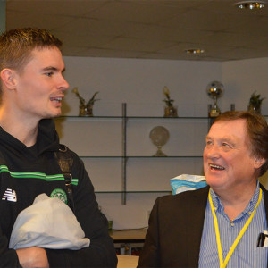 Mikael Lustig och Johan Björk